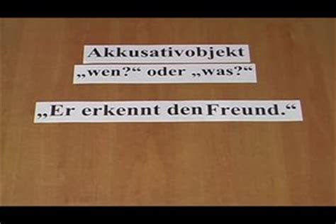 video wie fragt man nach dem akkusativobjekt syntax