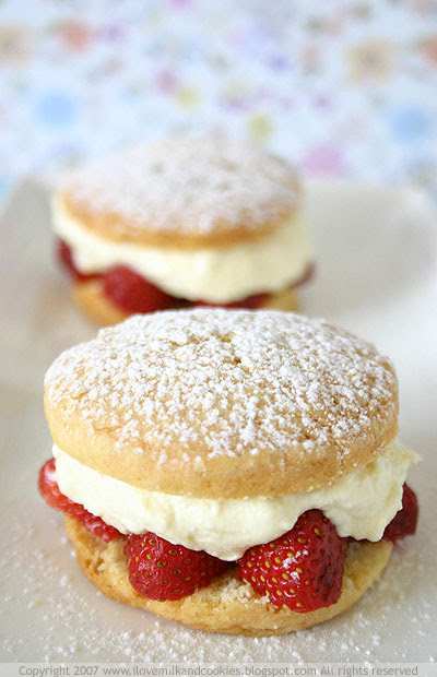 Strawberry and Ricotta Shortcakes
