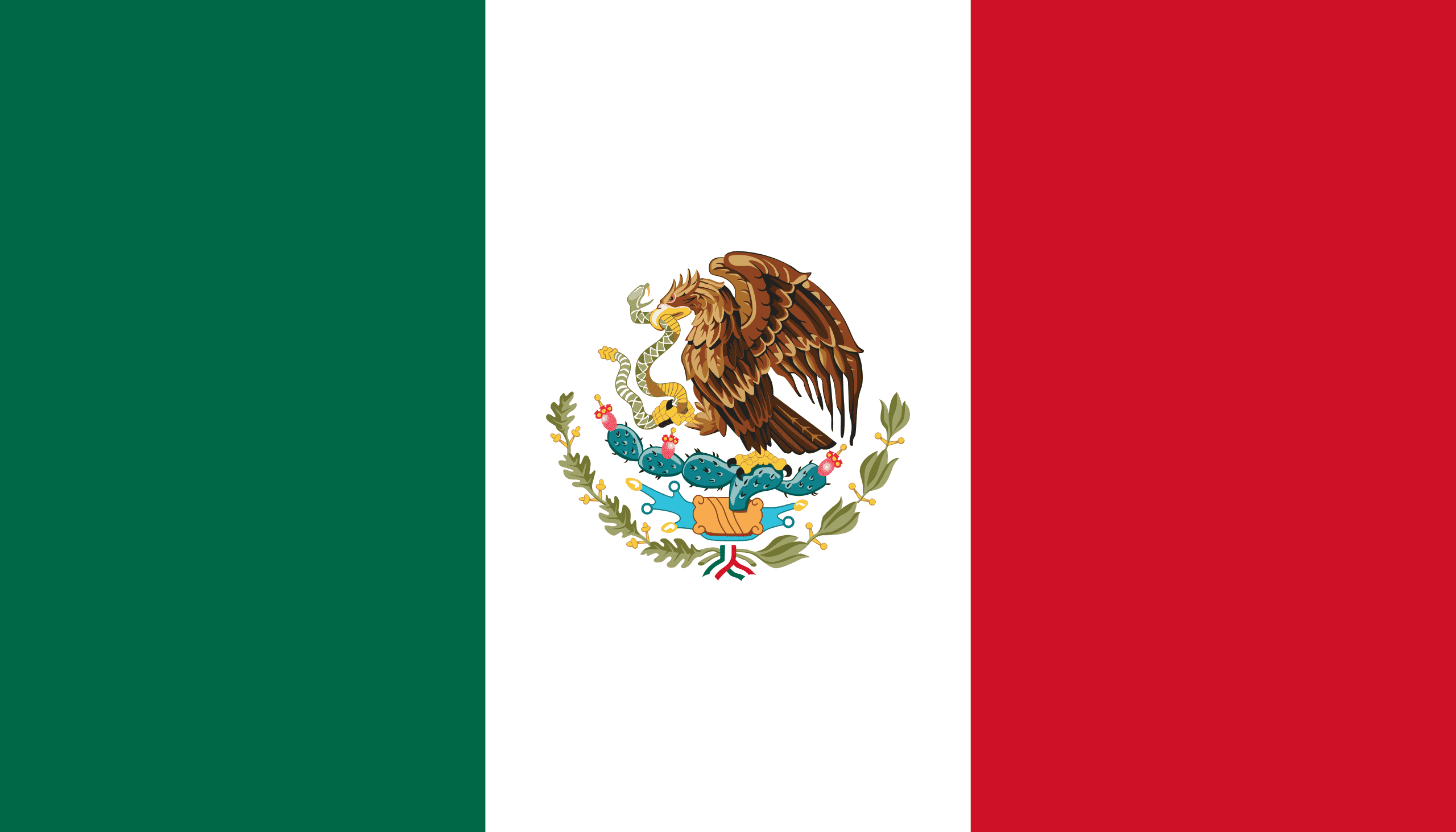 Mexico | Nationale vlaggen