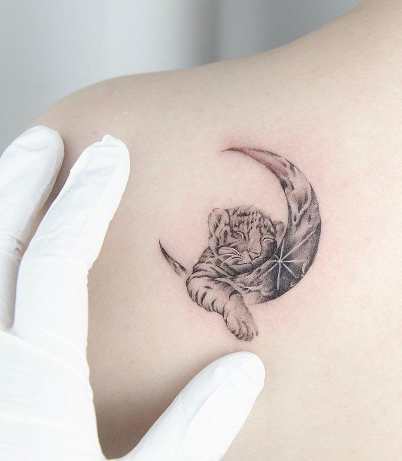 30 Adorable Baby Tiger Tattoos You Must Love Style Vp Page 25