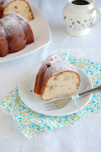 Cream cheese apple cake / Bolo de maçã e cream cheese