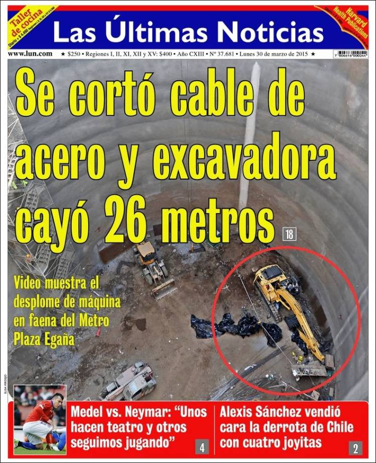 Ultimas noticias de chile hoy