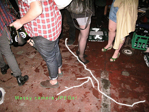 Spilt Beer, AKA, Messy Camera JPEGs
