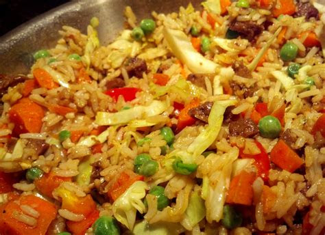 nasi goreng indonesian fried rice vegan style wakeupandeat