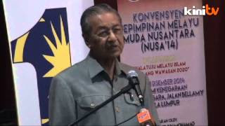 Dr M: Parti Melayu Terpaksa Mengemis Untuk Raih Sokongan Cina Dr M: Parti Melayu Terpaksa Mengemis Untuk Raih Sokongan Cina