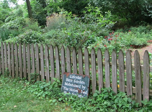 conference house park colonial herb garden staten island nyc
