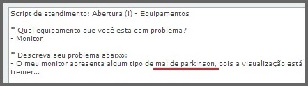 Flagras de Atendimento da Semana