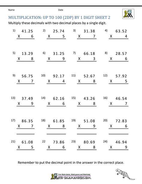 Free 3rd grade multiplication worksheets including the meaning of multiplication, multiplication facts and tables, multiplying by whole tens and hundreds, . printable multiplication sheet 5th grade