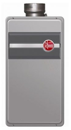 Rheem RTG-84DVN Direct Vent Natural Gas Tankless Water Heater for 2-3 Bathroom Homes