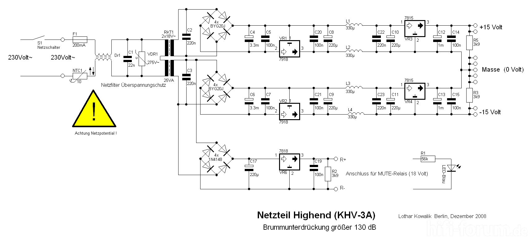 Overkill-Netzteil ? - Mikrocontroller.net