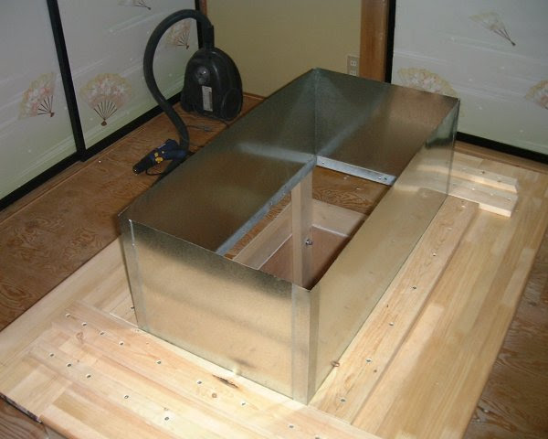囲炉裏の製作 作り方