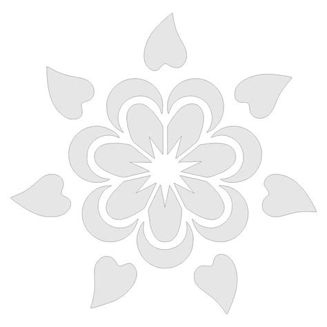  10 best large flower stencils printable pdf for free at printablee