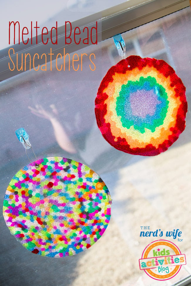 Melted Bead Suncatchers