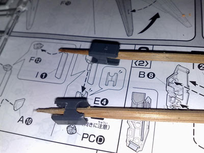 1/100 GN-003 Gundam Kyrios Assembly Part III