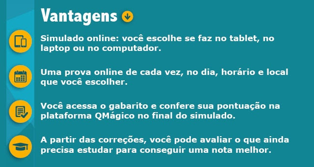 Vantagens do Simulado Enem 2016