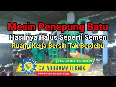 Video Mesin Penepung Batu Emas