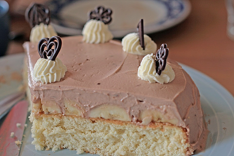 Bananen-Sahne-Kuchen (Rezept mit Bild) von Henriettinchen ...