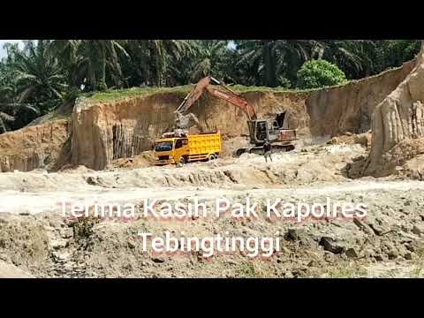 Galian C di Desa Naga Kesiangan, Kecamatan Tebingtinggi di tutup, Masyarakat Terima Kasih Terhindar dari Polusi udara