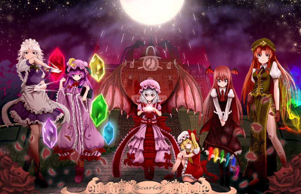 東方project推廣教程 第二課 東方紅魔鄉 人物介紹 新聞吐槽課 痞客邦