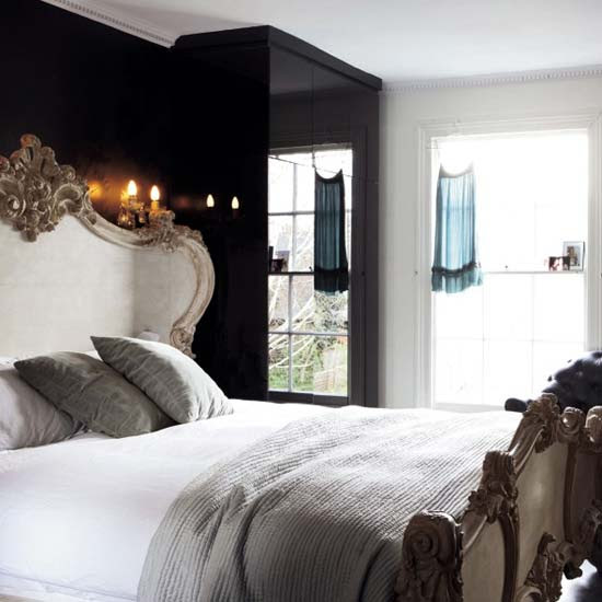 black bedroom