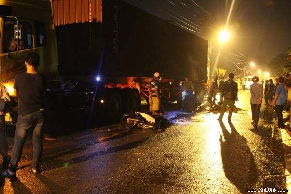 Hiện trường vụ tai nạn