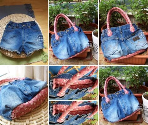 diy bag jeans find fun art projects