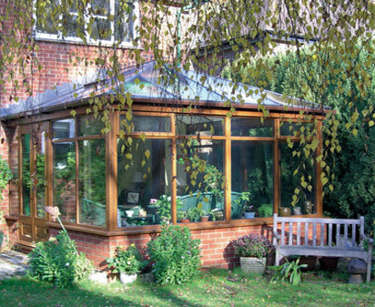 diy wood frame conservatory | woodideas