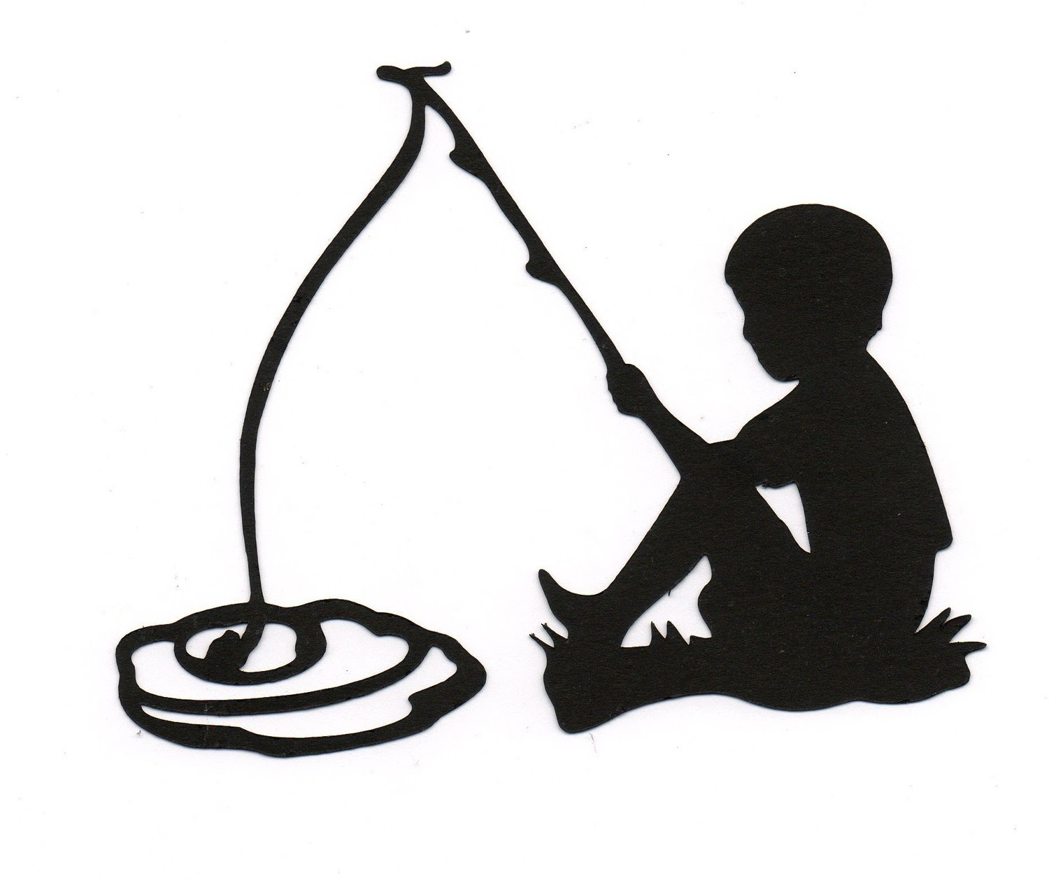 Download Fishing Pole Silhouette | Free download on ClipArtMag