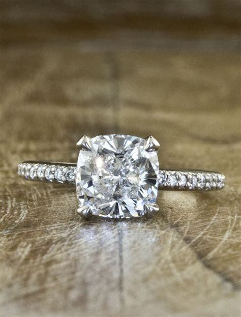 See how the metal compares to platinum and yellow gold, as well as the pros and cons. 24 Most Loved Cushion Cut Engagement Rings | Deer Pearl