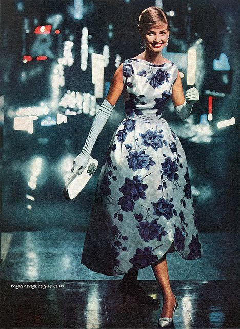 1957-1950's fashion.. What happened to being elegant?