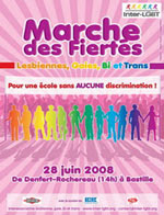 Marche des Fiertés LGBT 2008 - 28 giugno