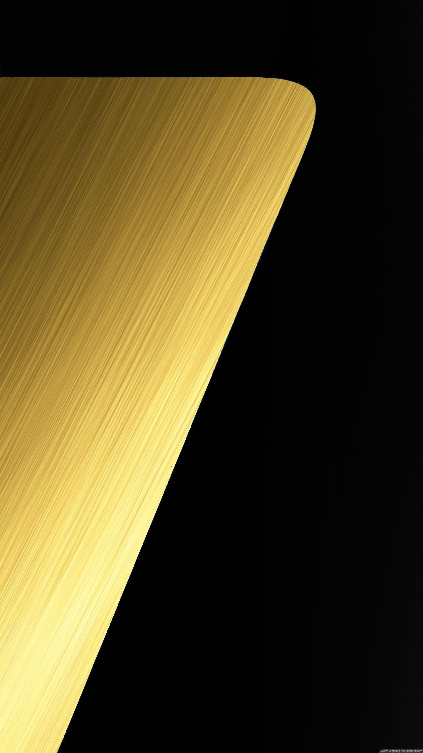 Samsung Galaxy S7 Gold Edge Wallpaper