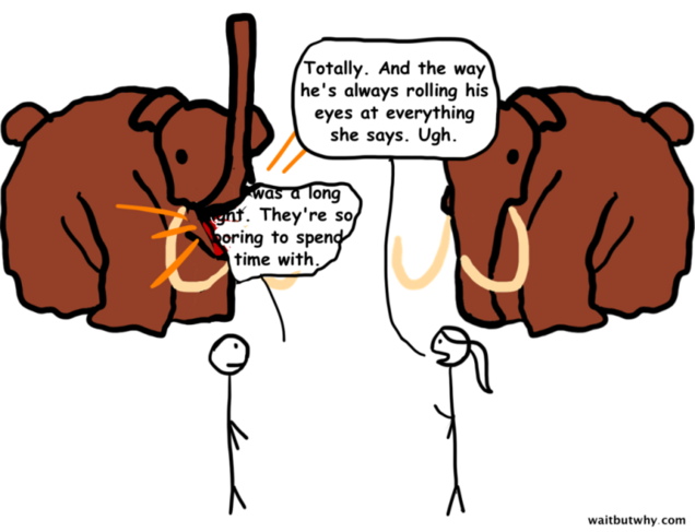 Taming the Mammoth: Why You Should Stop Caring What Other People Think