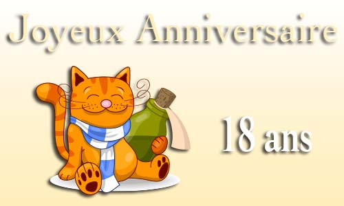 Carte Anniversaire Humour 18 Ans Virtuelle Gratuite A Imprimer