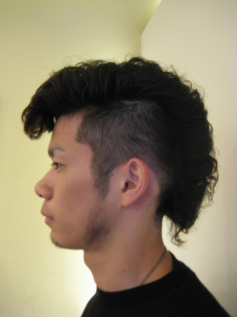 モヒカンにリーゼントパーマ ヘアーコスメ ドンナ デジタルパーマ