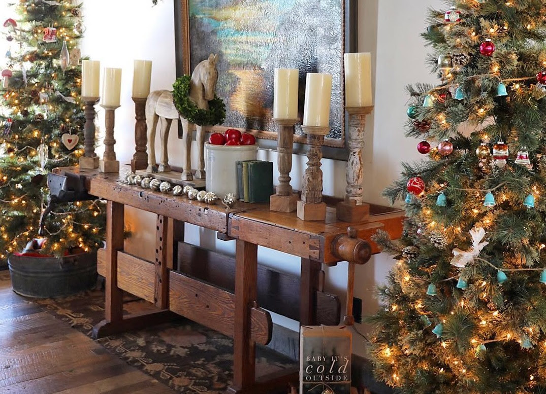 Online Country Christmas Décor That You Can Copy in Your ...