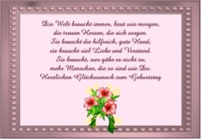 geburtstagswunsch junges mädchen