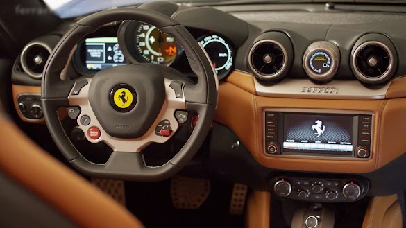 Interior Ferrari