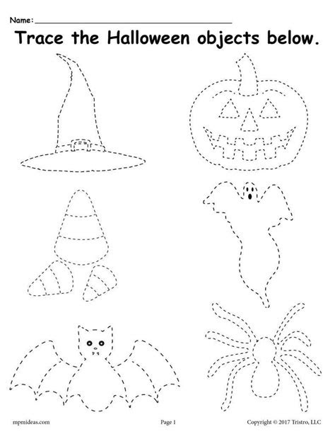  preschool halloween tracing worksheets alphabetworksheetsfreecom