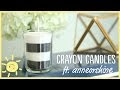 How to Make Your Own Candles with Crayons!
