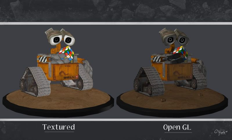 OpenGL/Texture Wall-E