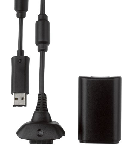 Buy Play and Charge Kit - Black (Xbox 360)