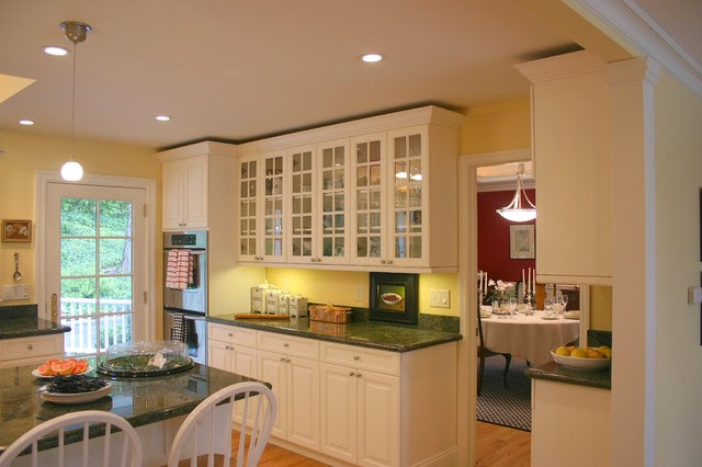 Menlo Park Country Kitchen - traditional - kitchen - san francisco ...