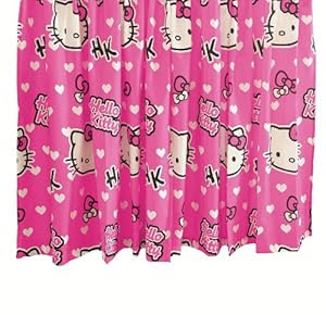 Hello Kitty HEARTS Paar Gardine Übergardine Store 168 x 183 cm (66 ...