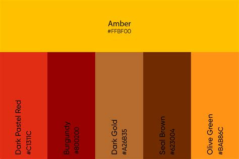  amber color its meaning similar colors and palette ideas picsart blog