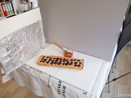 Kersentaart met frangipane