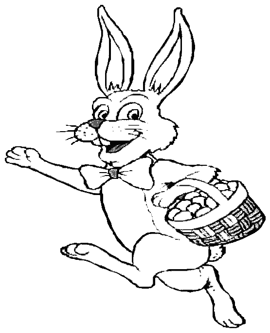 coloriage pâques