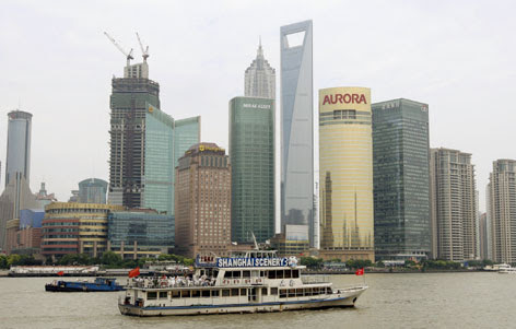 The newly built Shanghai World 2011