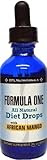 FORMULA ONE All Natural HCG Alternative Diet Drops with African Mango. 35-40 Day Supply. For use with Dr Simeons Fast Weight Loss Diet, 2fl Oz Bottle. Includes Diet Plan, Allowable Foods Ebooks, Basic Diet Instructions Guide & Customer Service.