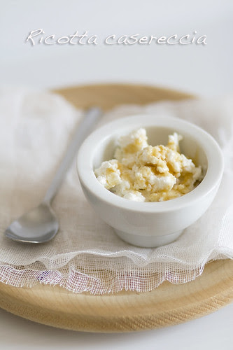 Ricotta fatta in casa